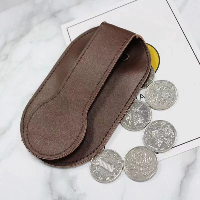 Leather Edc. Carry Pouch - Damska składana portmonetka EDC, saszetka na