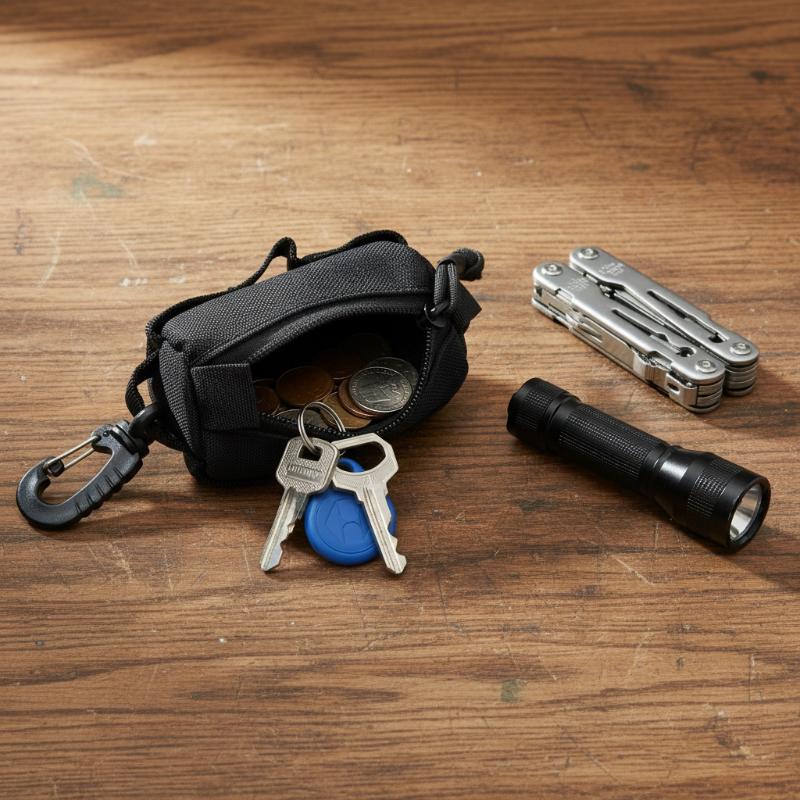 Zewnętrzna saszetka EDC, etui  – Edc Carry Items recenzja i cena
