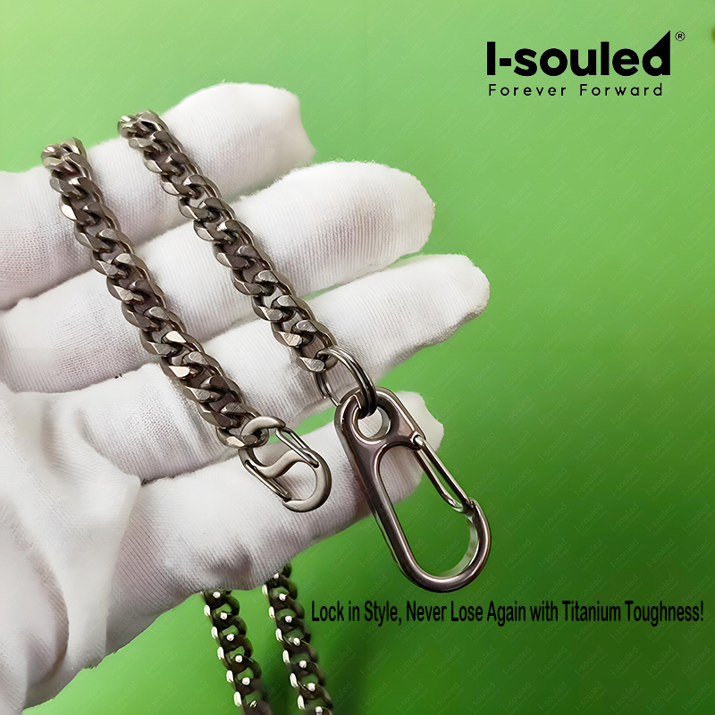 I-souled 7MM Tytanowy Łańcusze – Wallet Slim Titanium recenzja i cena