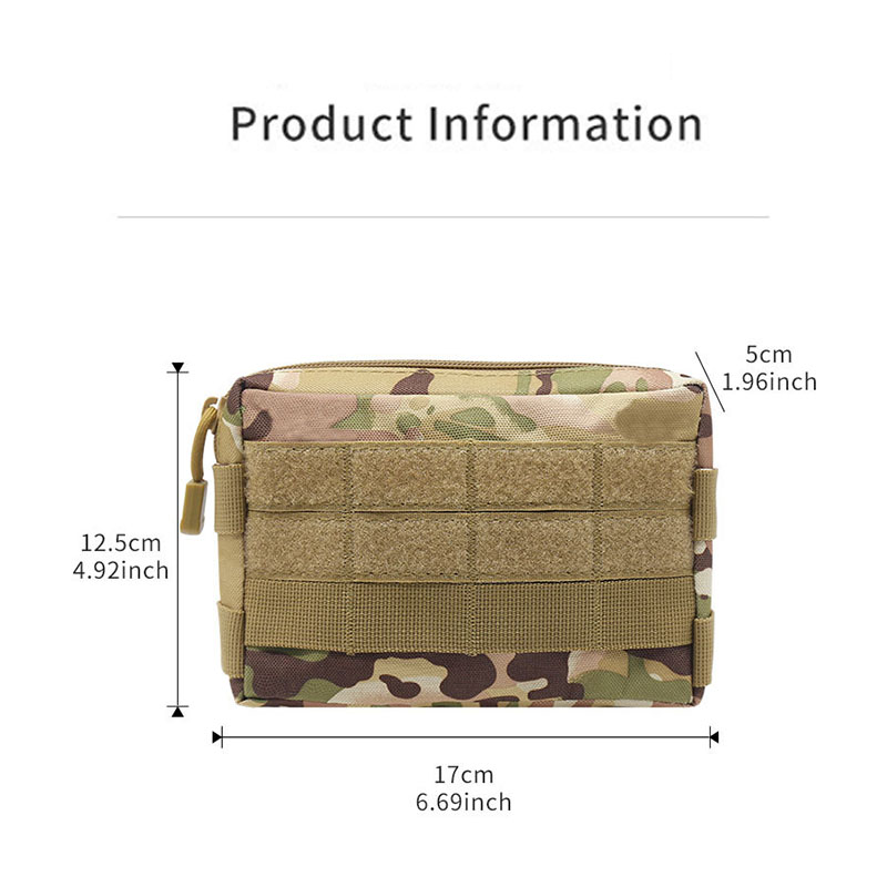 Taktyczna torba biodrowa Molle – Edc Carry Belt Pouch recenzja i cena