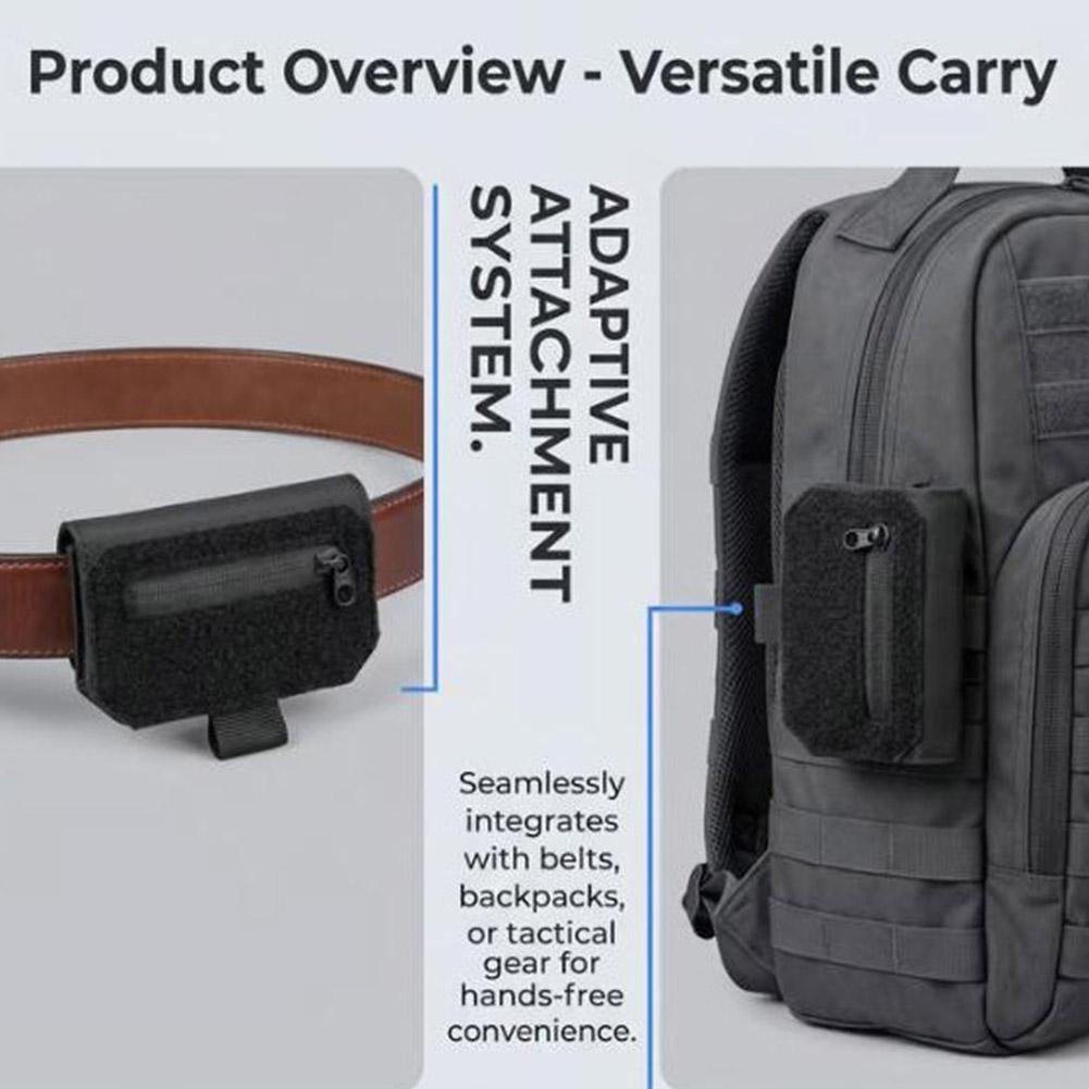 Kompaktowa saszetka na pasek,  – Edc Carry Items recenzja i cena