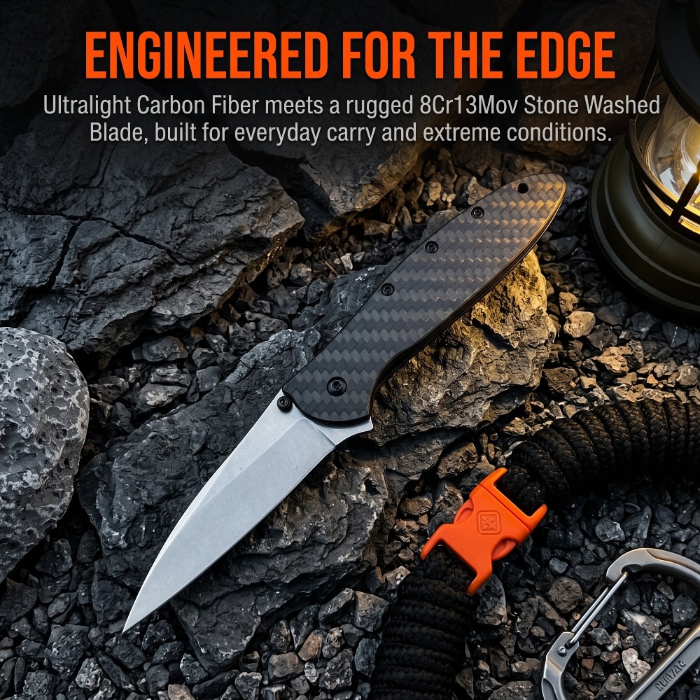 1660 Składany nóż kieszonkowy  – Everyday Carry (Edc) Knife recenzja i cena