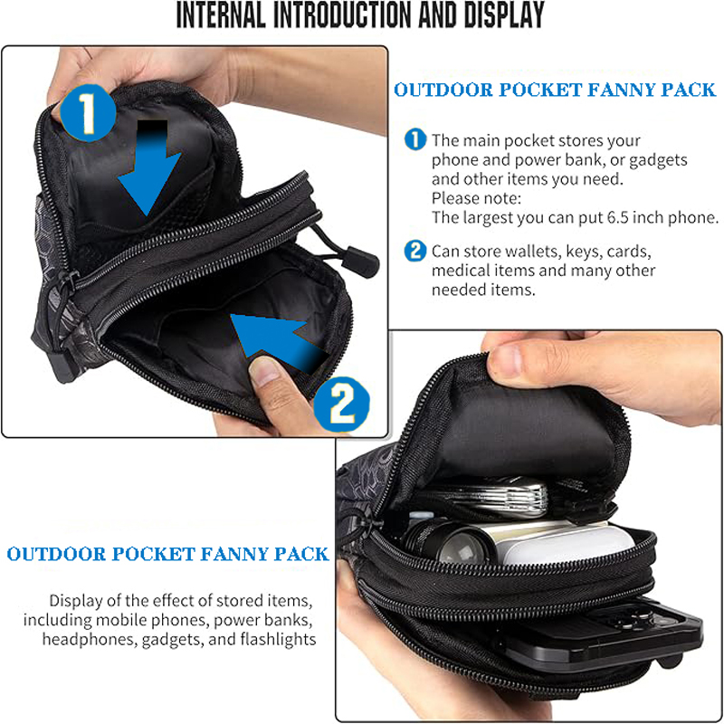 Uniwersalna taktyczna torba bi – Edc Carry Items recenzja i cena